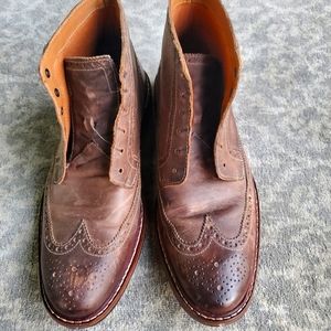 Cole Haan Wingtip Oxford Boots Size 8 M